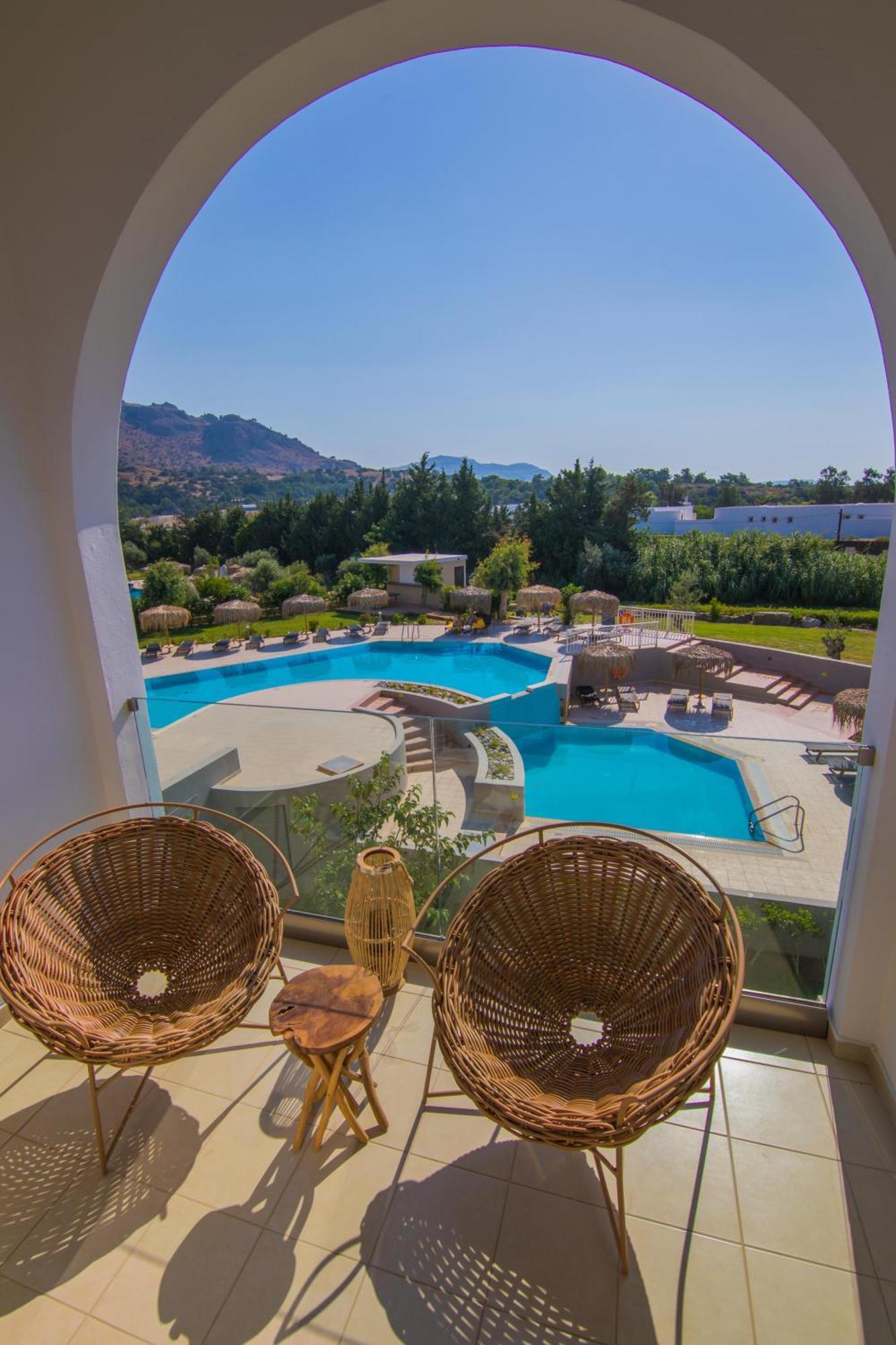 Lindos Breeze Beach Hotel Кіотарі Екстер'єр фото